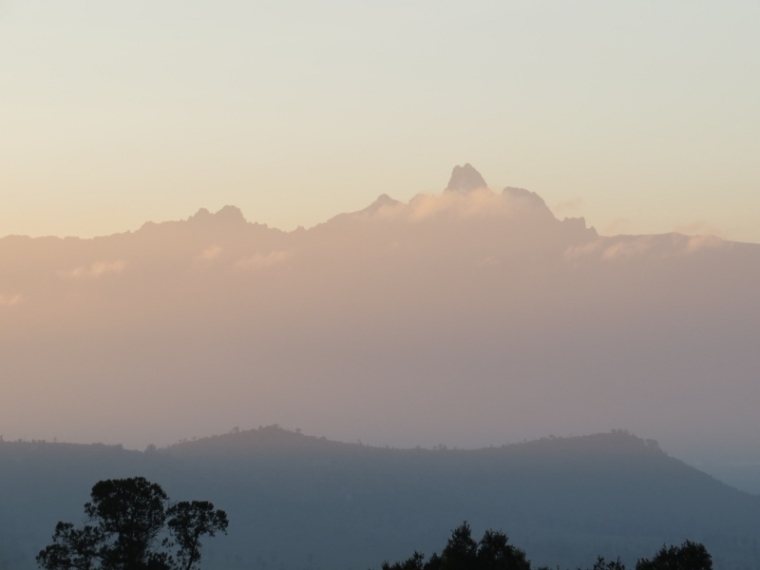 Mount Kenya from Lolldaiga Hills Copyright Rupi Mangat